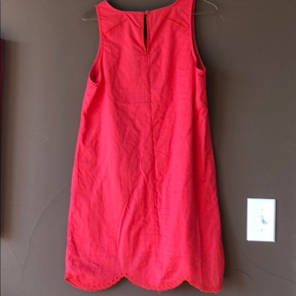 Coral summer dress sz 4 - Picture 3 of 4
